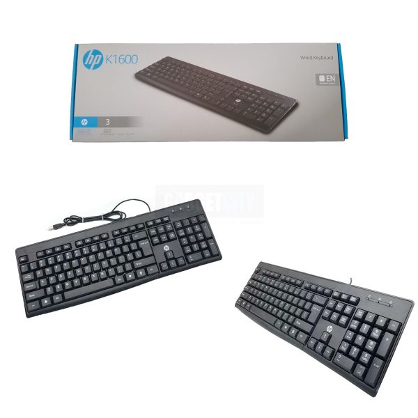 Hp K1600 Wired Keyboard Black TilyExpress Uganda